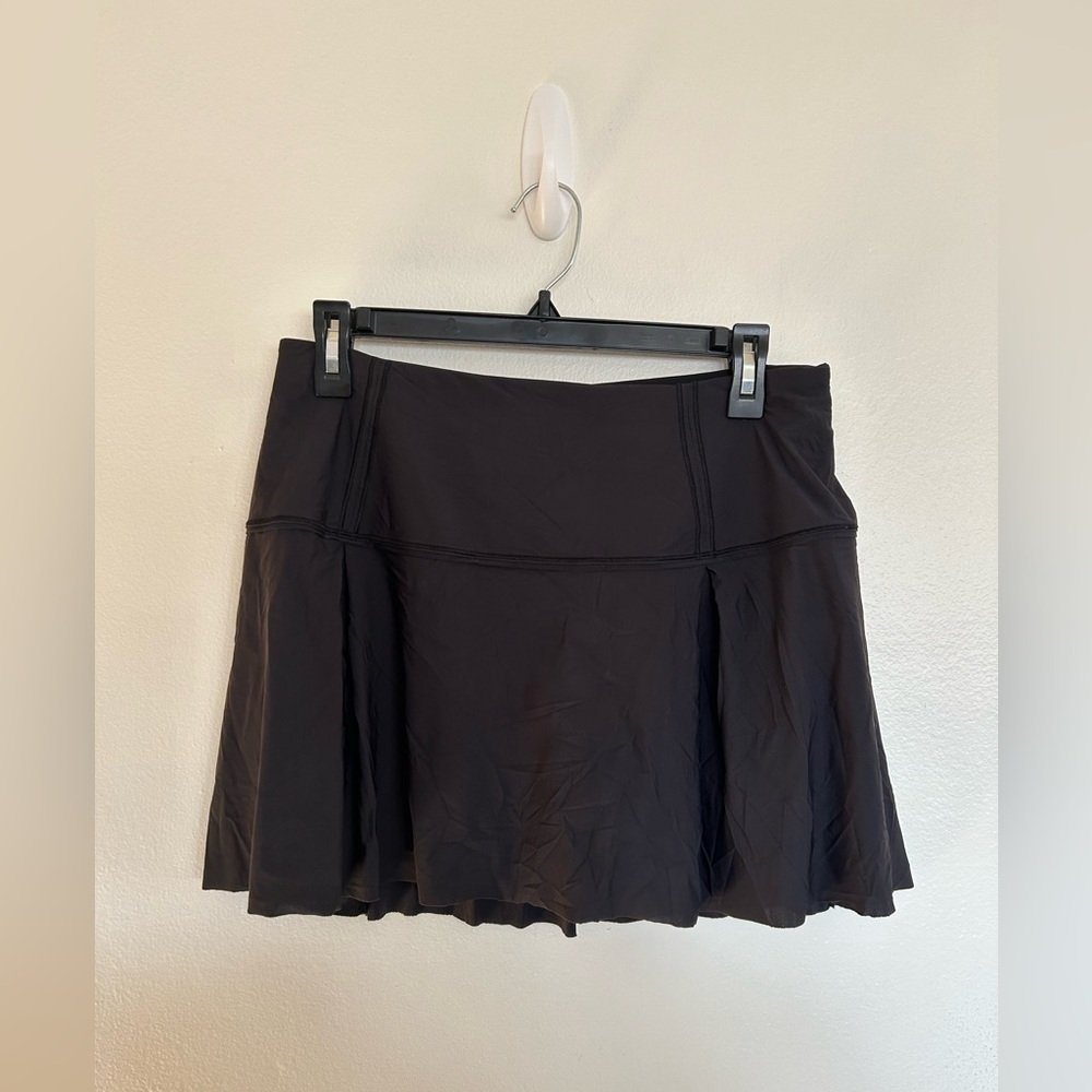 LULULEMON Pace Black Tennis Skirt